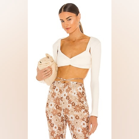 12. NWT HANSEN & GRETEL HUTTON RIBBED BRA & CARDI SET